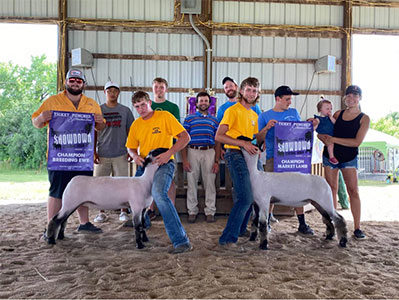 Christensen Club Lambs Winners