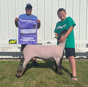 Christensen Club Lambs Winners