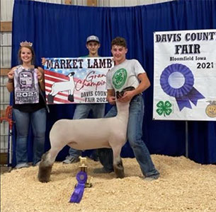 Christensen Club Lambs Winners
