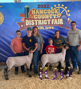 Christensen Club Lambs Winners